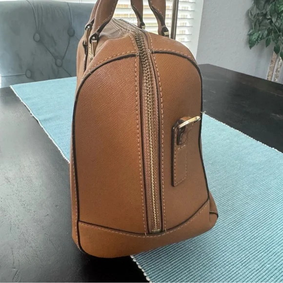 Tory Burch Tan Leather Satchel - Picture 6 of 11